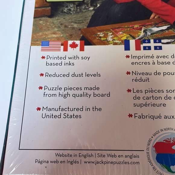 Jack Pine Puzzle Village Tree 1000 Pieces, NEW - Picture 6 of 11